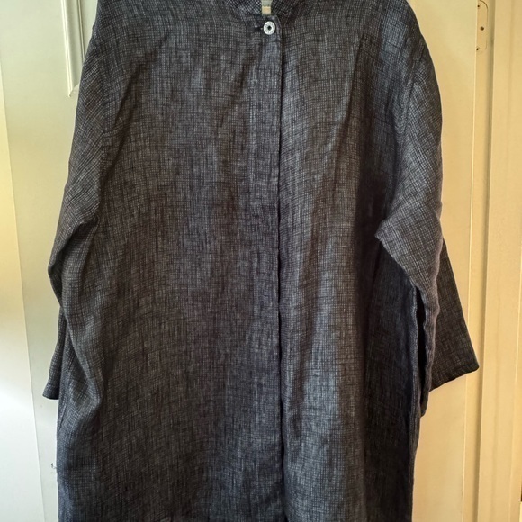 Democracy Jackets & Blazers - Democracy Black/Gray Single Button jacket Size 2x